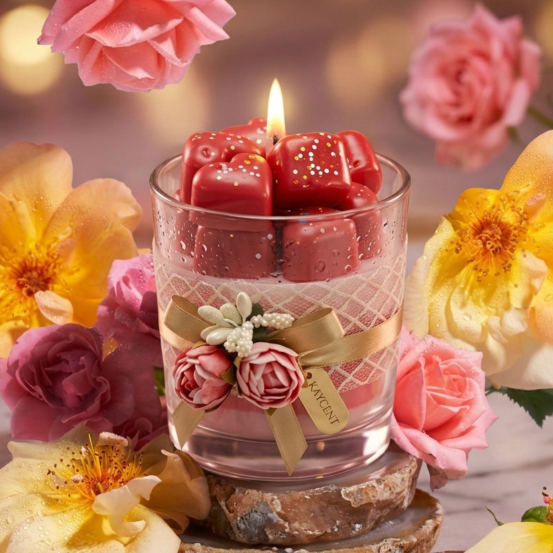 Heart Melt Rose – Scented Candle